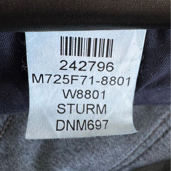 Paige Croft Transcend Croft Skinny Jeans in Sturm Wash Size 36 - Picture 12 of 12